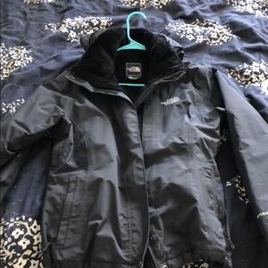 North face winter coat